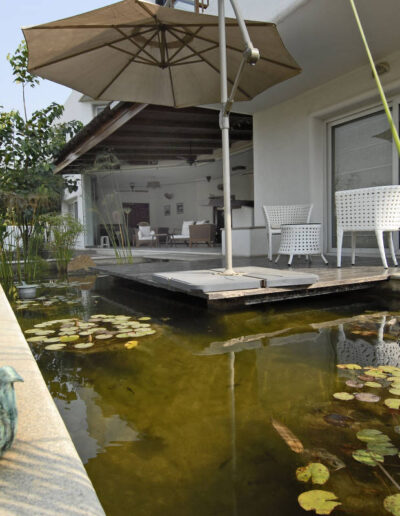 White and Wood Villa Interiors 2